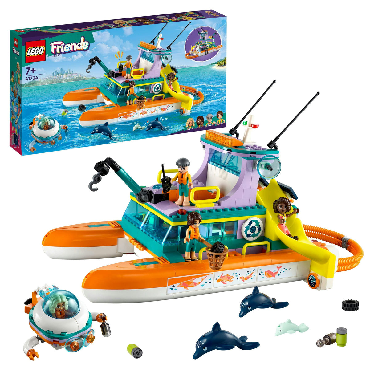 LEGO Friends - Sjöräddningsbåt (41734)