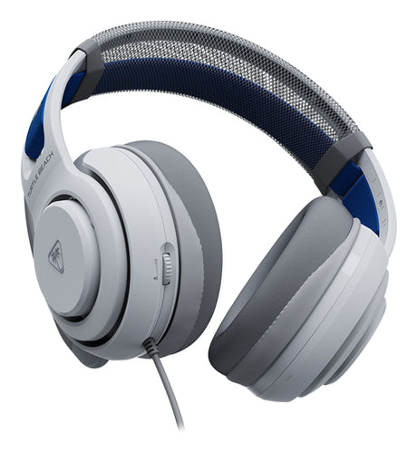Turtle Beach Atlas 200 – PlayStation-headset – Hvid – headset med ørepuder synlige