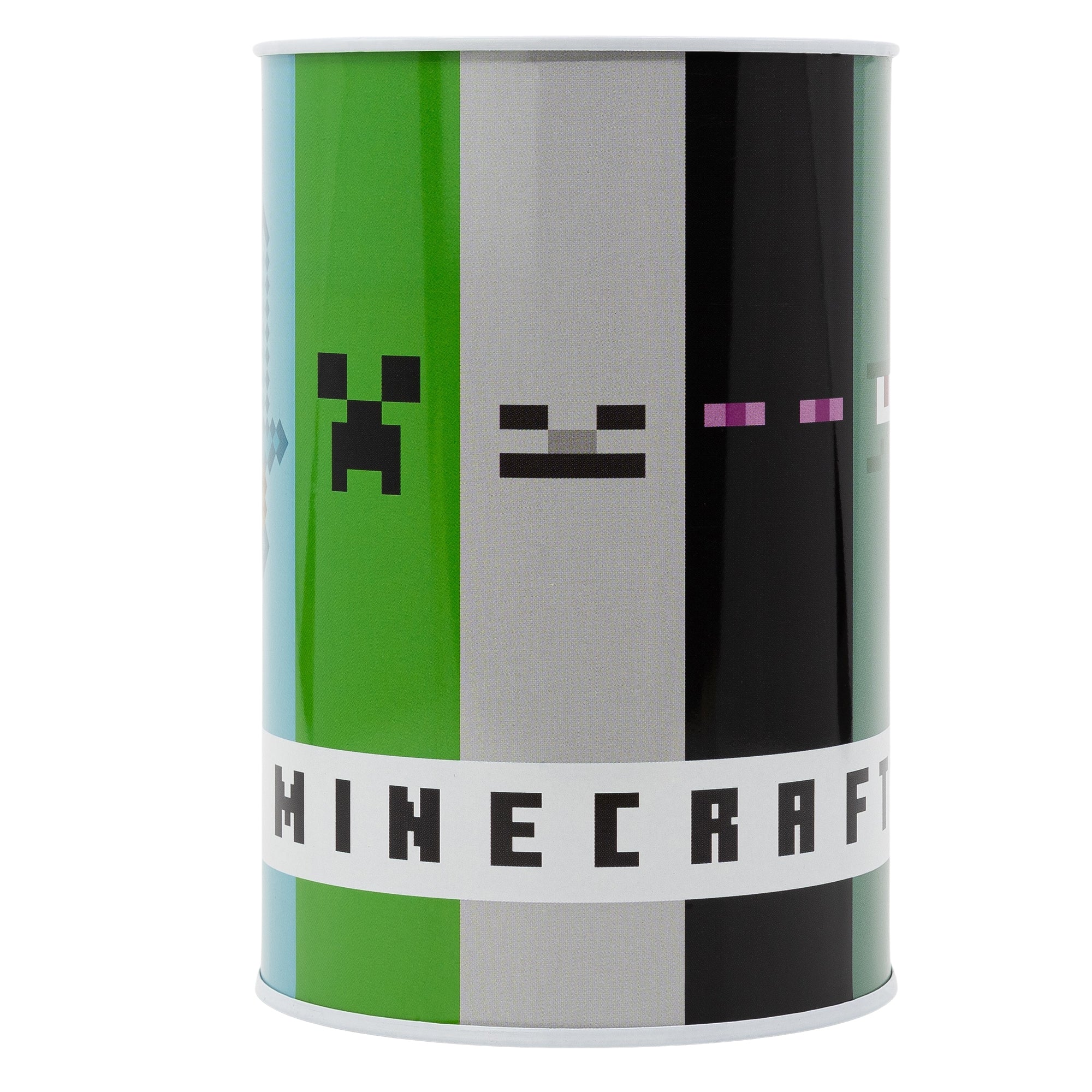 Minecraft-figurer metallspargris
