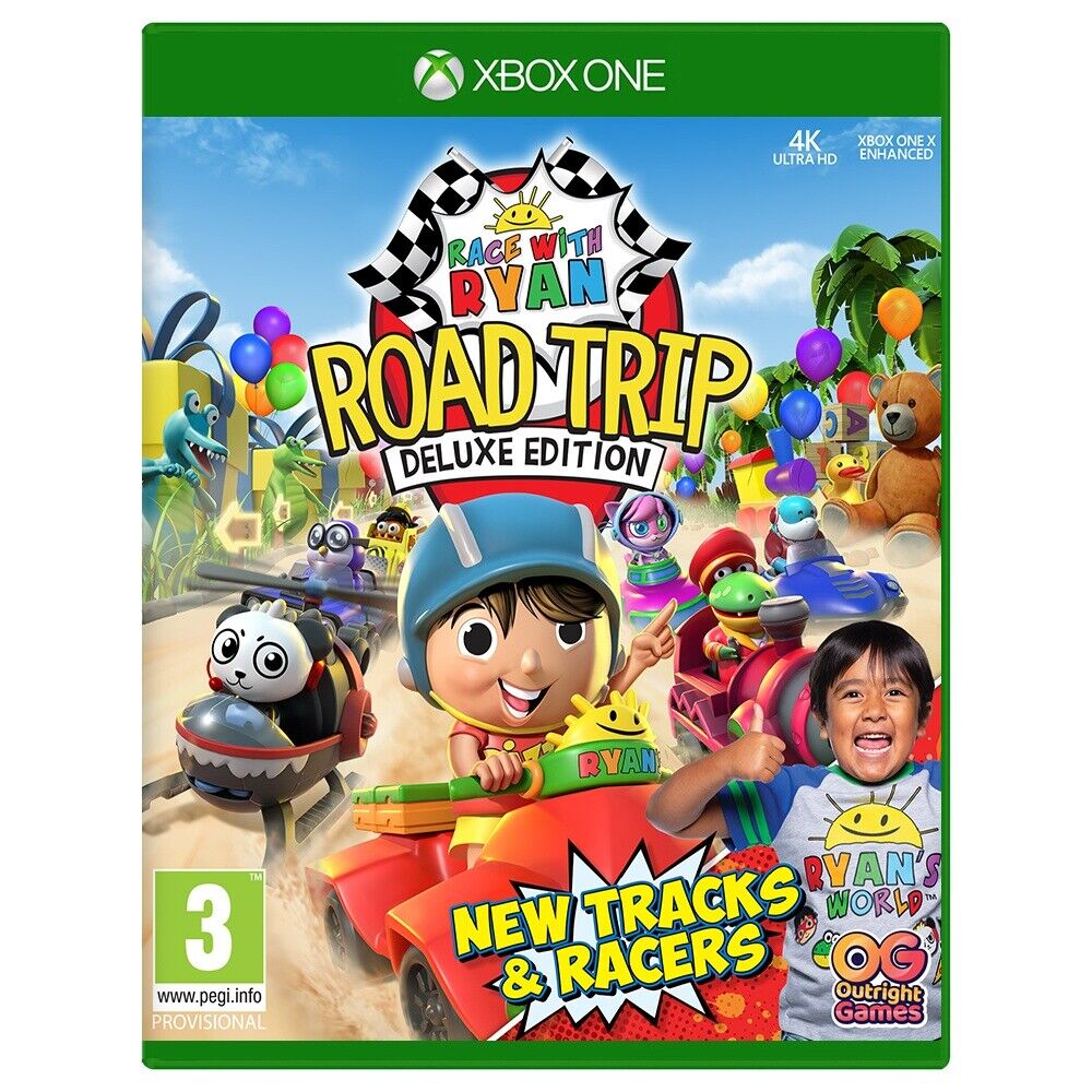 Race with Ryan: Road Trip (Deluxe Edition) – Xbox One – spilomslag
