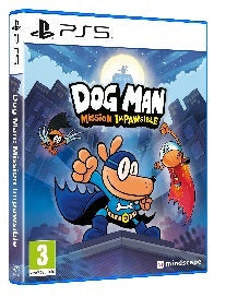 Dog Man: Mission Impawsible – PlayStation 5 – spilomslag
