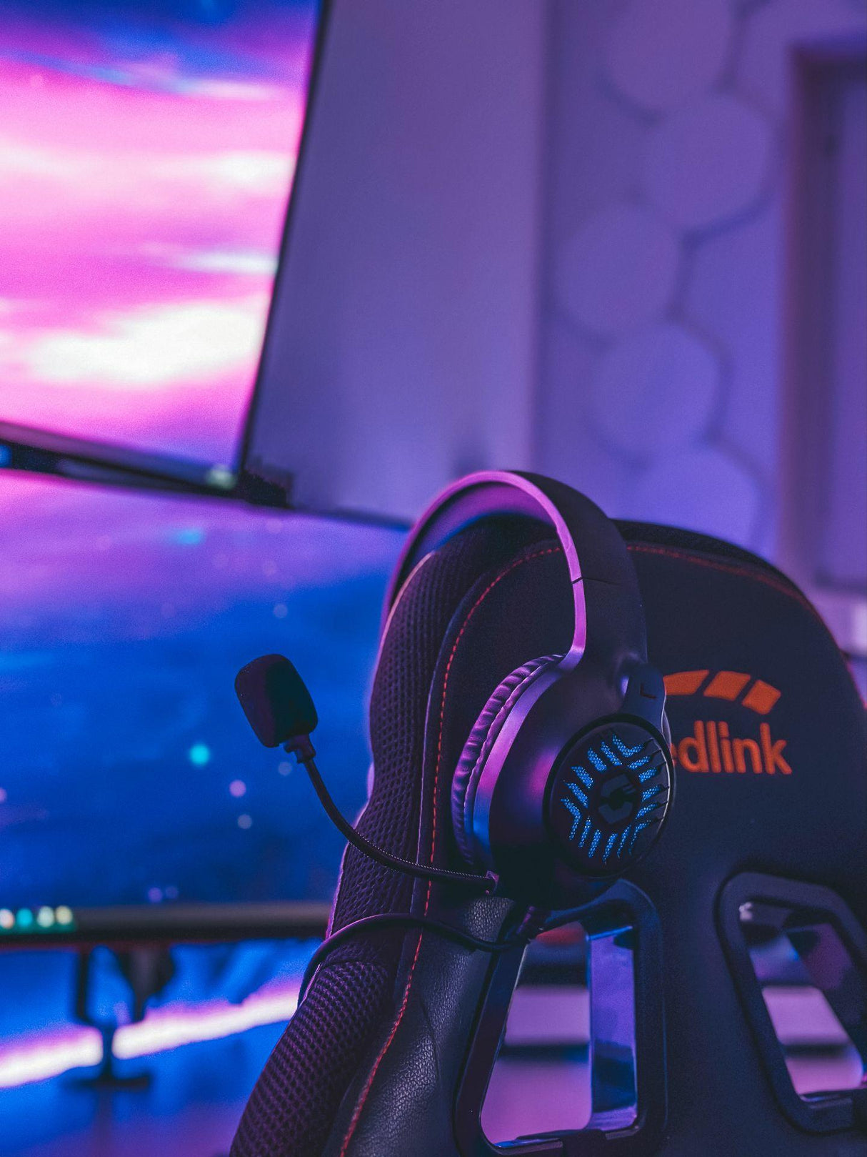 Speedlink - TYRON RGB Gaming Stereo Headset - För PC/PS5/PS4/Xbox Series X/S/Switch/OLED/Lite, Svart