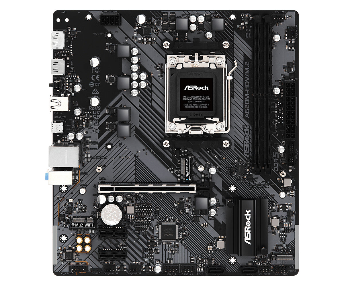 ASRock A620M-HDV/M.2 - AM5