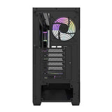 Darkflash DS900 Datorfodral (svart) + 7 ARGB-fläktar