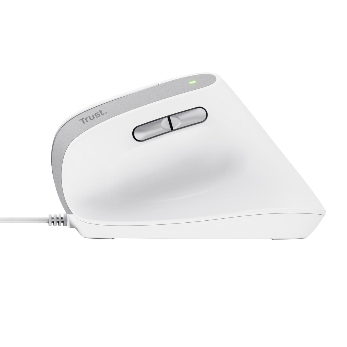 TRUST BAYO II ERGONOMISK MUS - VIT