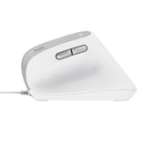 TRUST BAYO II ERGONOMISK MUS - VIT
