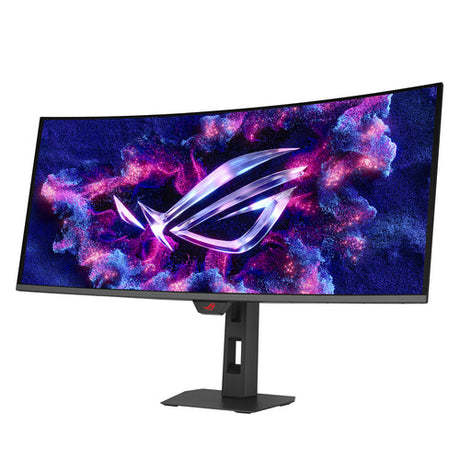 ASUS ROG Strix OLED XG34WCDG – set skråt forfra (vinkel 3)