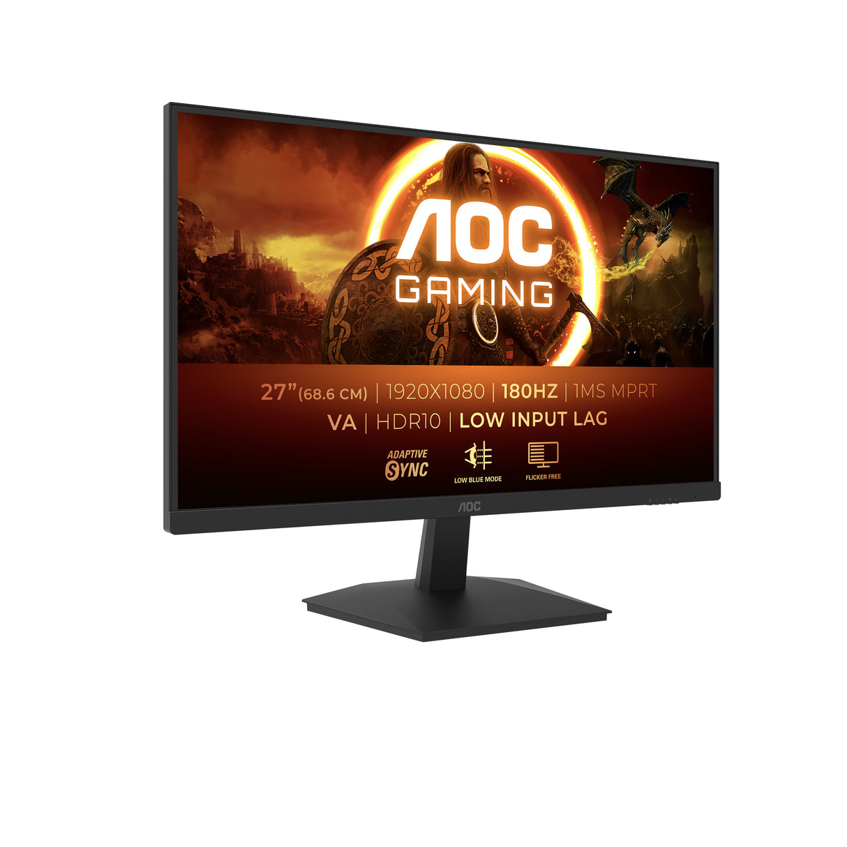 AOC G1 27G15N2 datorskärm 68,6 cm (27 tum) 1920 x 1080 pixlar Full HD LCD Svart