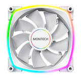 Montech RX140 PWM Vit - 140mm ARGB Reverse