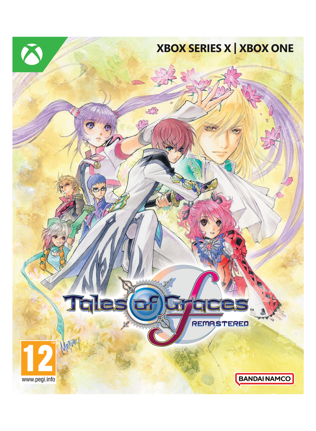 Tales of Graces f Remastered – Xbox One / Xbox Series X – spilomslag