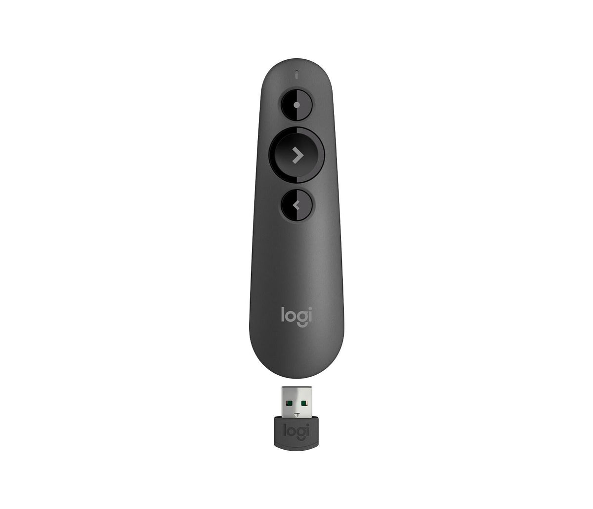 Logitech - R500s Laser Presentation Remote, Graphite Logitech