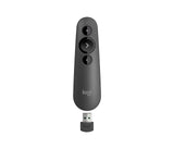 Logitech - R500s Laser Presentation Remote, Graphite Logitech