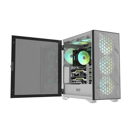 Datorfläktset ARGB Darkflash C6 3in1 120x120 (vit)