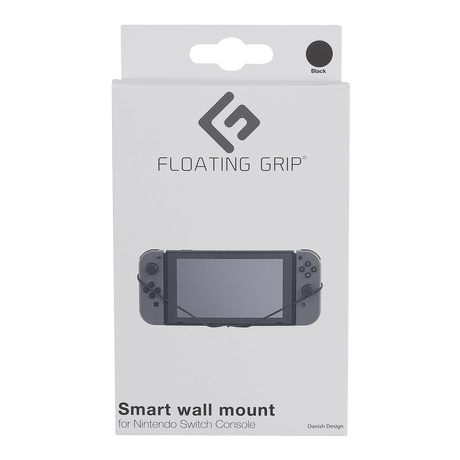Nintendo Switch Console wall mount by FLOATING GRIP®, Black
