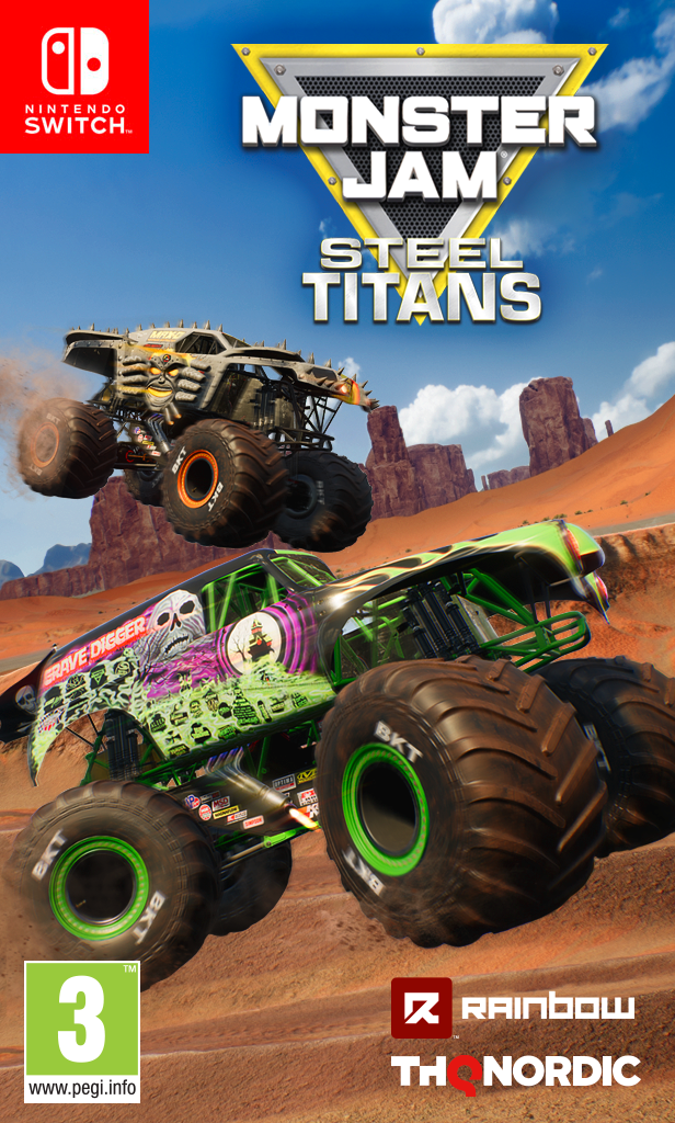 Monster Jam: Steel Titans – Nintendo Switch – produktmotiv