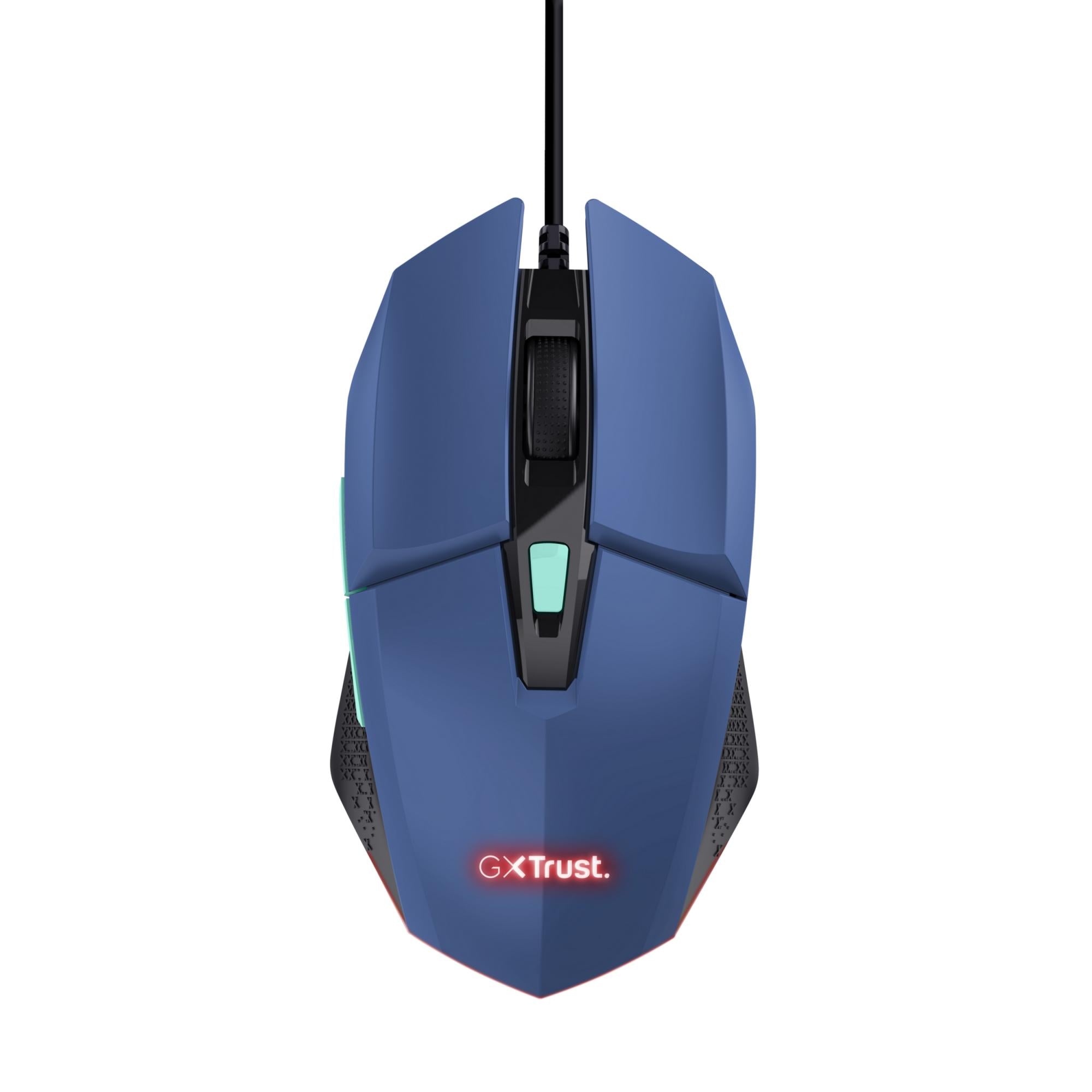 TRUST GXT109B FELOX GAMING MUS - BLÅ