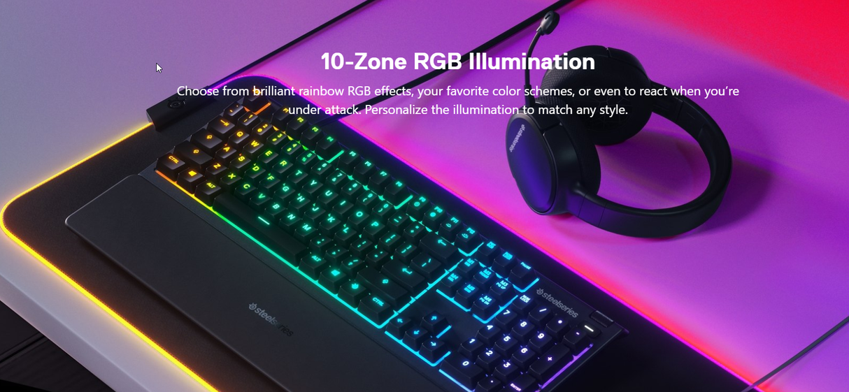 Steelseries - Apex 3 Gaming Keyboard