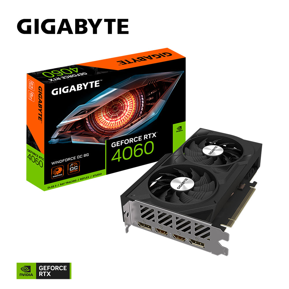 Gigabyte GeForce RTX 4060 WINDFORCE OC 8GB