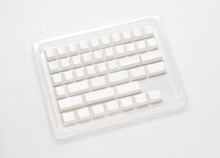 Ducky Blank - 132 Keycap Set - MDA Profile - PBT - Vit