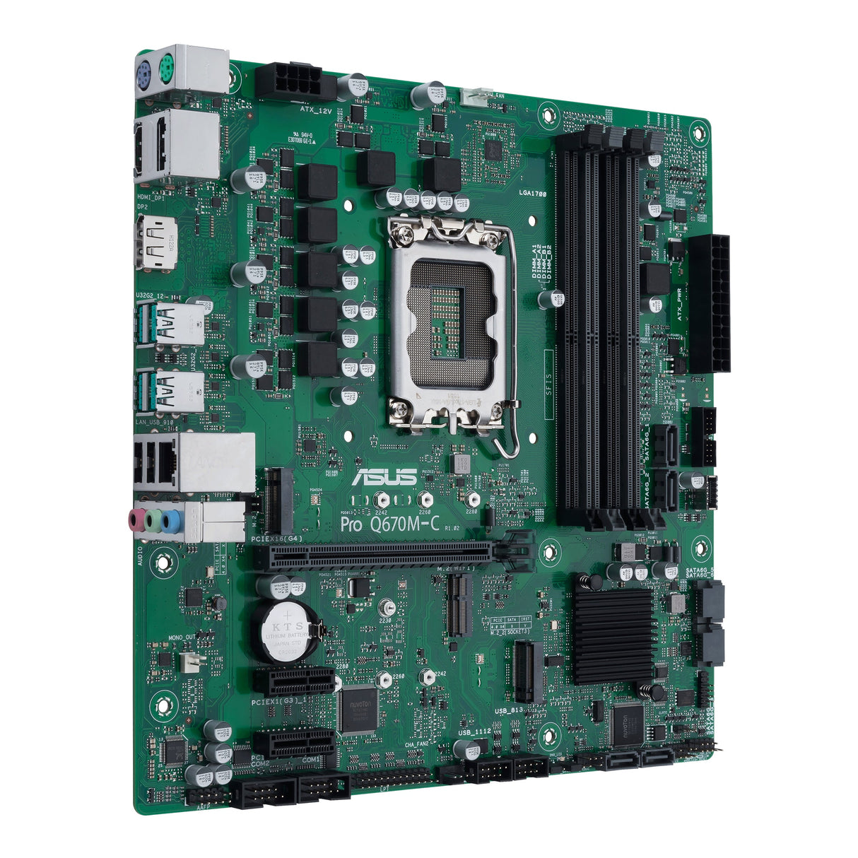 ASUS PRO Q670M-C-CSM (mATX, Q670, LGA 1700, DDR4)