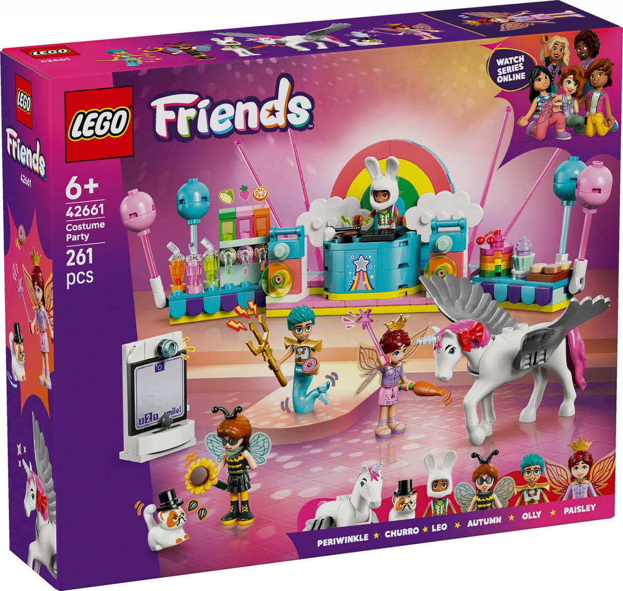LEGO 42661 Friends Unicorn and Fairy Costume Party LEGO