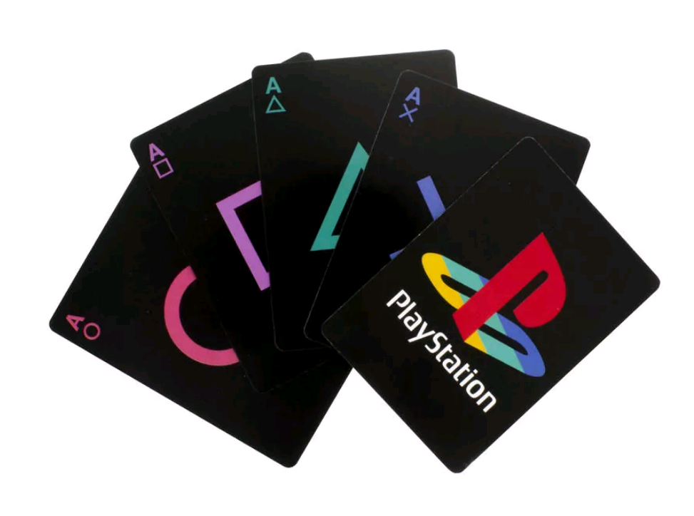 Playstation Spelkort