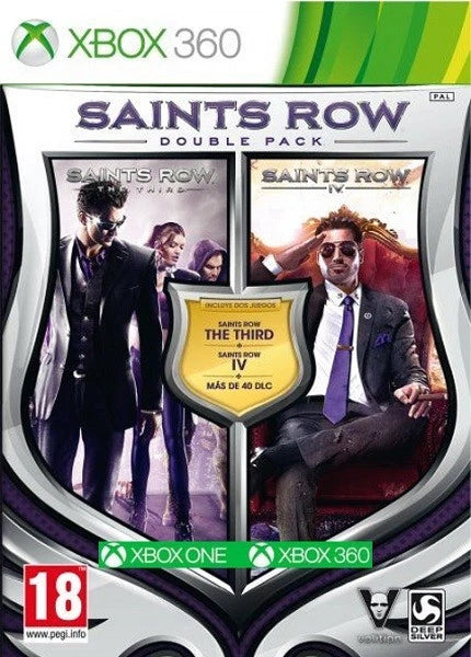 Saints Row Double Pack – Xbox One / Xbox 360 – spillets forside