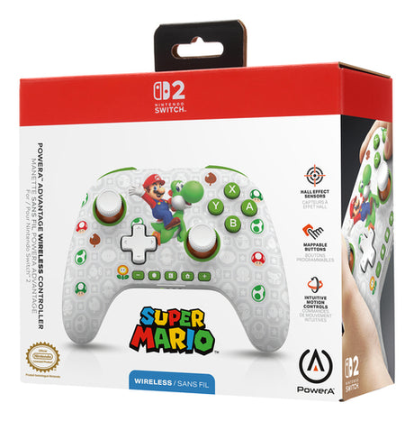 PowerA - Advantage Wireless Controller for Nintendo Switch 2 - Mario & Yoshi - billede 7