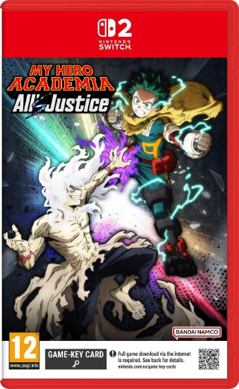 My Hero Academia: All’s Justice – Nintendo Switch 2 – spilomslag