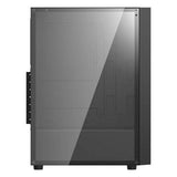 Datorfodral Darkflash A290 + 3 Fläktar (svart)