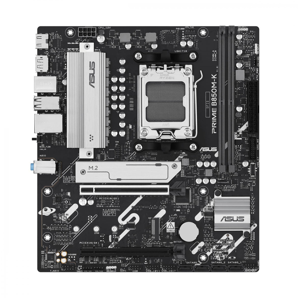 ASUS PRIME B850M-K (mATX, B850, AM5, DDR5)