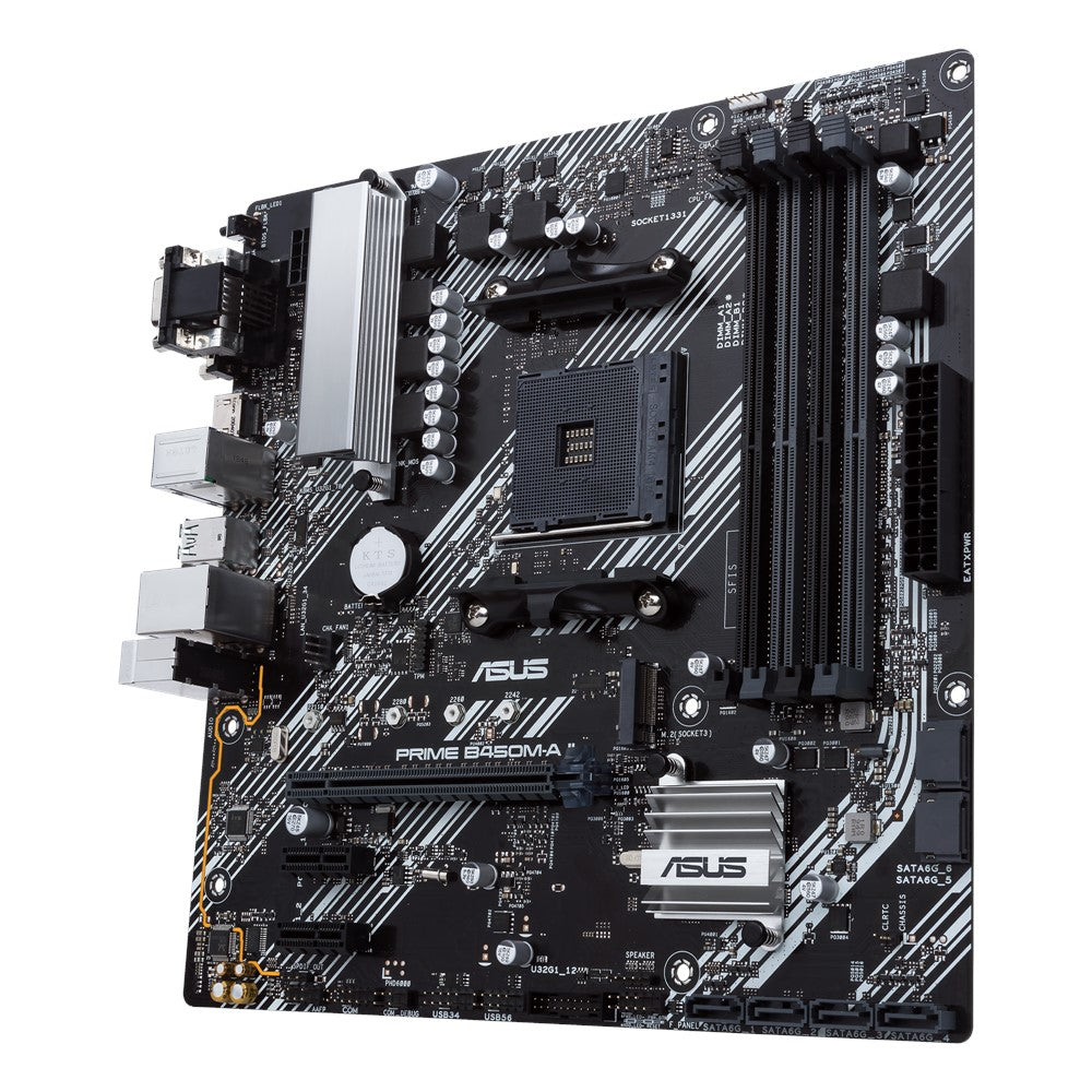 ASUS PRIME B450M-A II (mATX, B450, AM4)