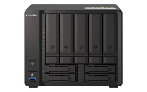 QNAP TS-h973AX-8G – NAS med 9 drevpladser – Ryzen V1500B/8 GB