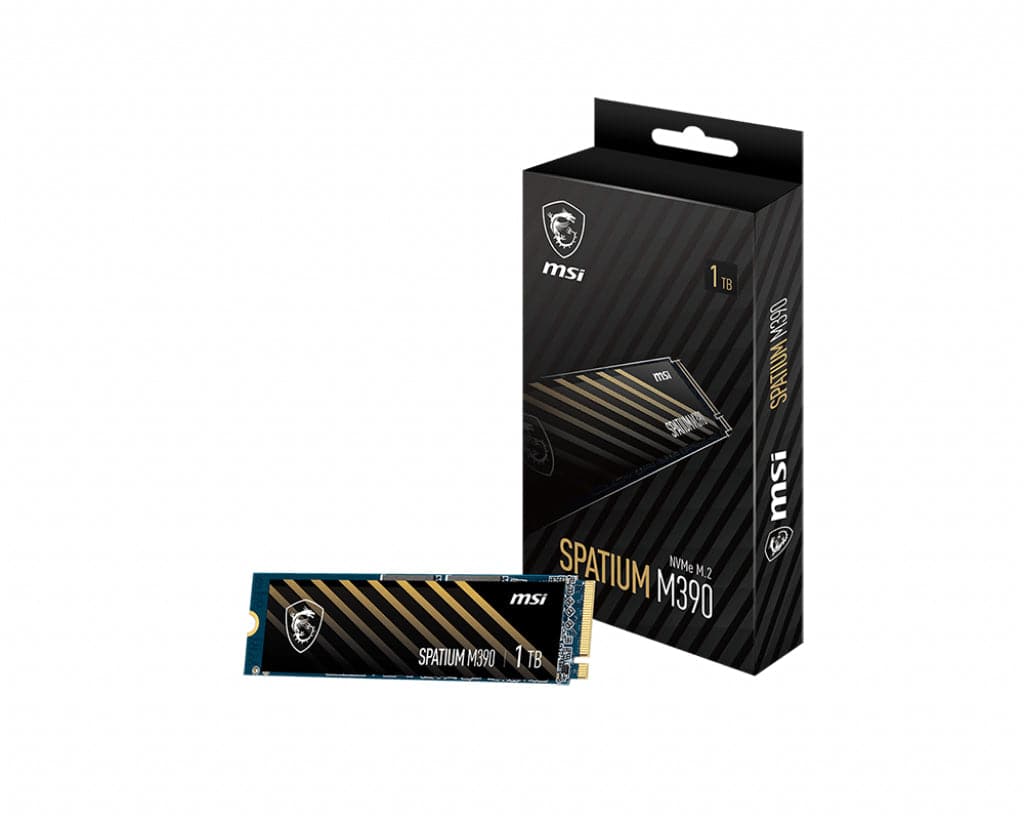 MSI SPATIUM SSD M390 1TB M.2 PCI Express 3.0 X4 (NVMe)