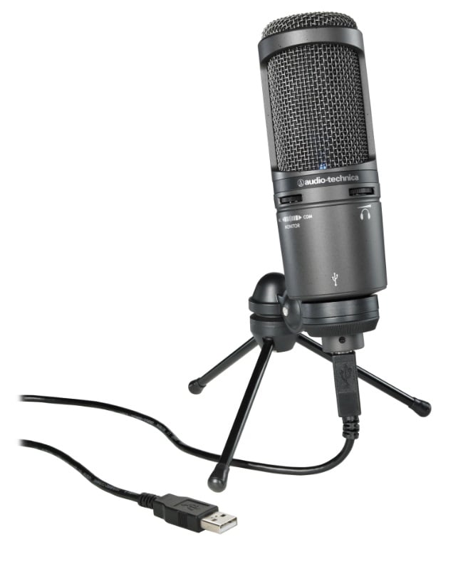 Audio Technica AT2020+ USB Cardioid Kondensator USB-mikrofon