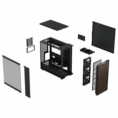 Midi Fractal Design North XL Charcoal Black TG Dark Fractal design