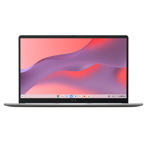 ASUS Chromebook CX1505CTA-ISSS70395 – set forfra (vinkel 2); tastaturlayout illustrativt