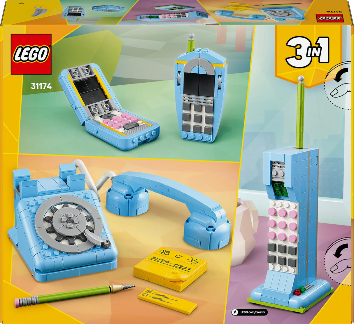 LEGO - LEGO Creator - Retro Telephone (31174) LEGO