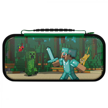 PDP Travel Case Plus GLOW - Minecraft Forest Battle PDP