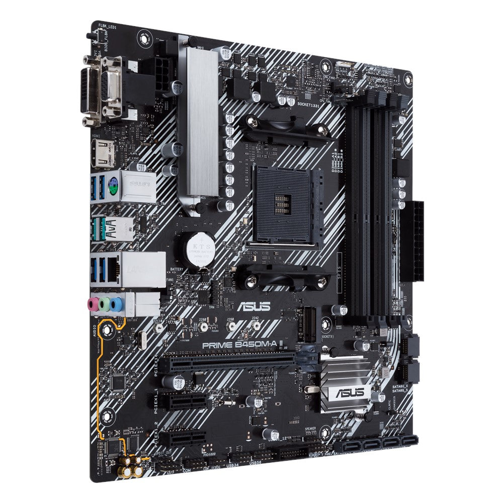 ASUS PRIME B450M-A II (mATX, B450, AM4)