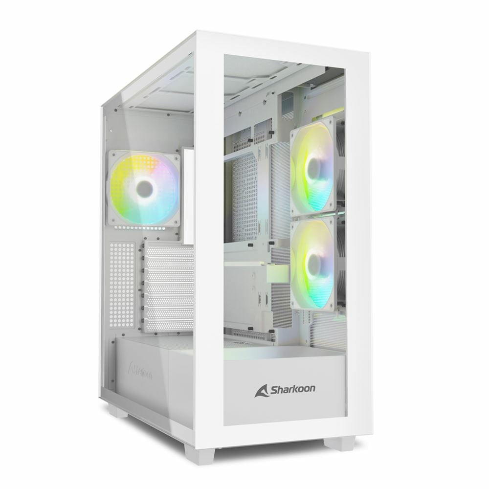 Sharkoon Rebel C60 Vit RGB ATX