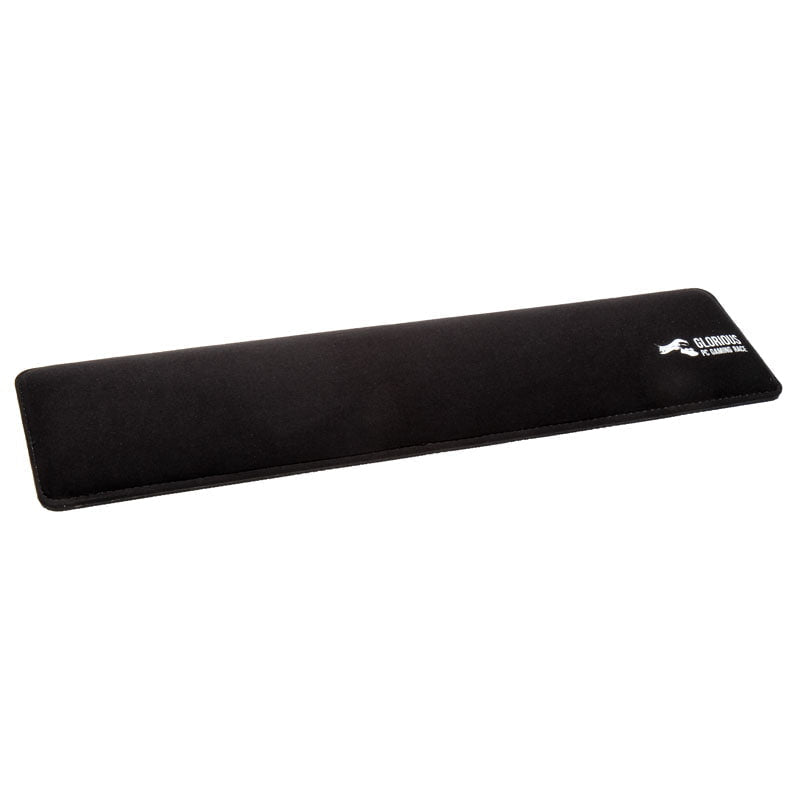 Glorious - 13 mm hög handledsvila för tangentbord - Slim, Full Size, Svart