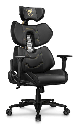 COUGAR Terminator Elite Gold, sort gamingstol – produktdetalje