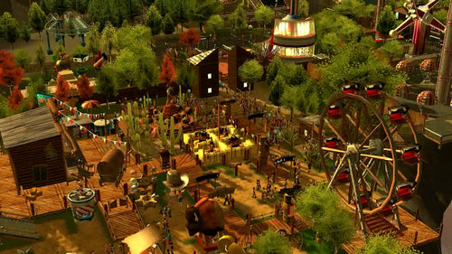 RollerCoaster Tycoon 3 - Complete Edition – PlayStation 5 – skærmbillede fra spillet