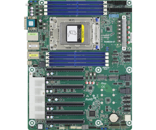 ASRock Rack ROMED8-2T bundkort - SP3, DDR4