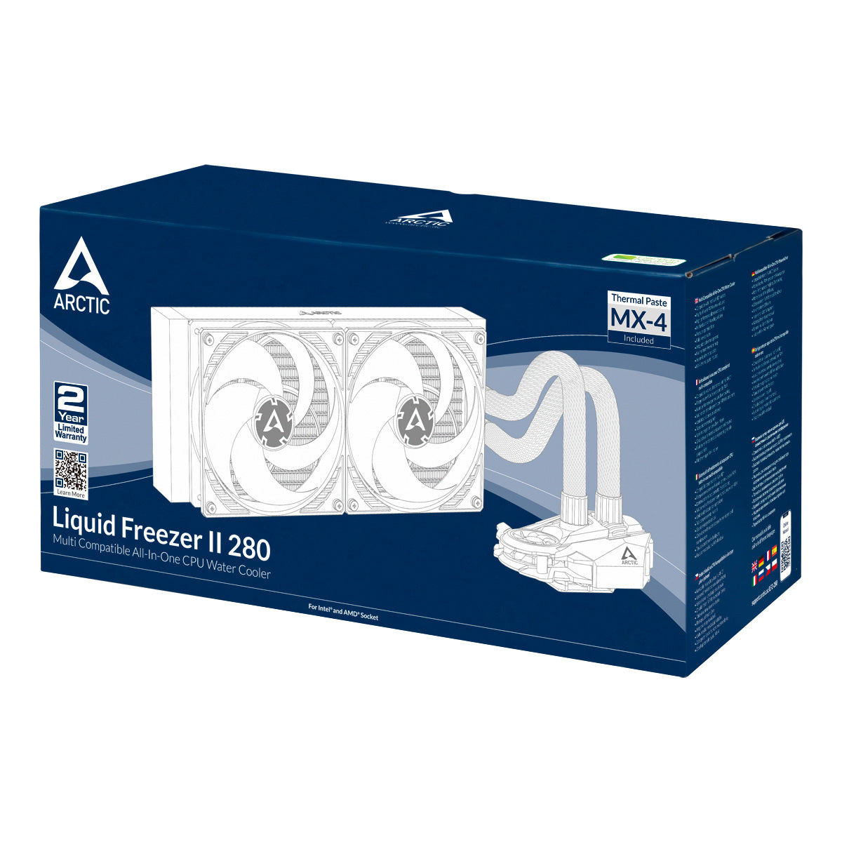 ARCTIC Liquid Freezer II 280 Processorns vätskekylningssystem