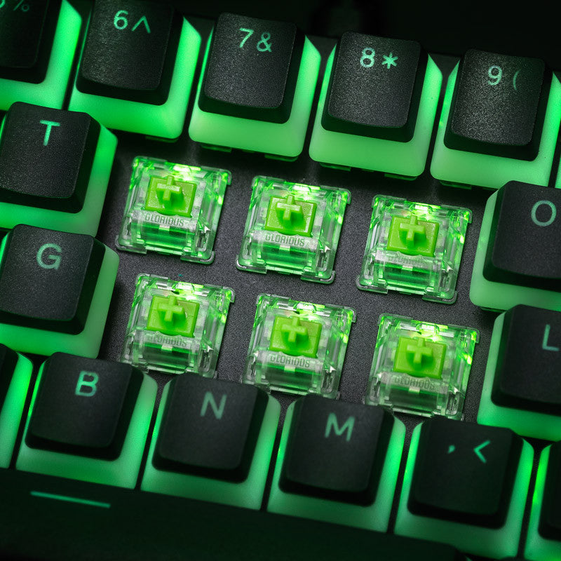 Glorious Mechancial Switches (36-pack) - Raptor - Lubed [Clicky]