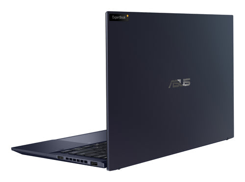 ASUS ExpertBook B9 OLED B9403CVAR-PP1735X – set bagfra (vinkel 4); tastaturlayout illustrativt