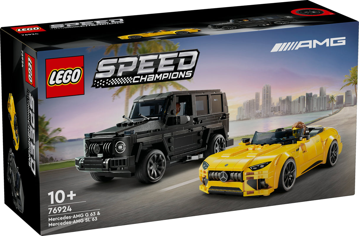 LEGO Speed Champions - Mercedes-AMG G 63 &amp; Mercedes-AMG SL 63 (76924)
