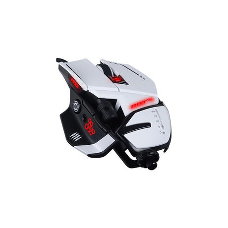 MadCatz R.A.T. 6+ White Optical Gaming Mouse MadCatz